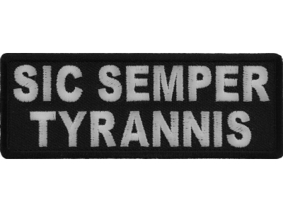 Sic Semper Tyrannis Patch