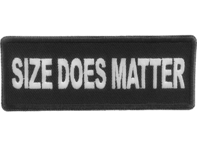 Size Does Matter Patch