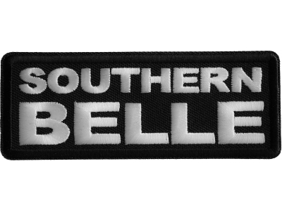 Southern Belle Iron on Patch