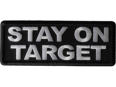 Stay on Target Patch