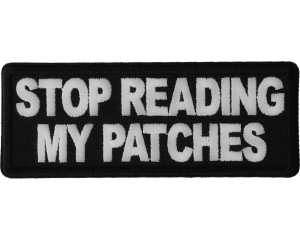 Stop Reading My Patches Patch