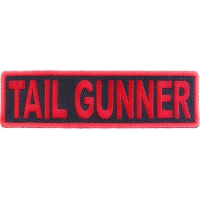 Tail Gunner Patch in Red