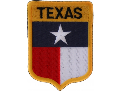 Texas Shield Patch | Embroidered Patches