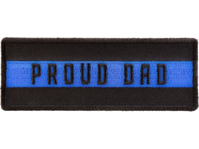 Thin Blue Line Proud Dad Patch