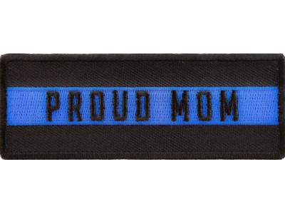 Thin Blue Line Proud Mom Patch