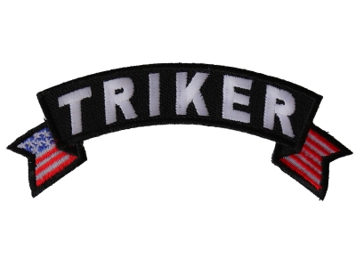 Triker Small Flag Rocker Patch