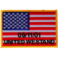 United We Stand 91101 Flag Patch | Embroidered Patches