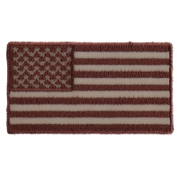 US Flag Patch Earth Terrain 2.5 Inch