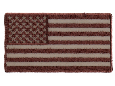 US Flag Patch Earth Terrain 2.5 Inch