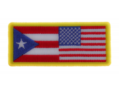 USA Puerto Rico Patch | Embroidered Patches