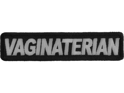 Vaginaterian Patch | Embroidered Patches