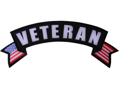 Veteran Extra Large Rocker Patch