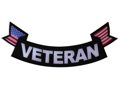 Veteran Extra Large Rocker Patch