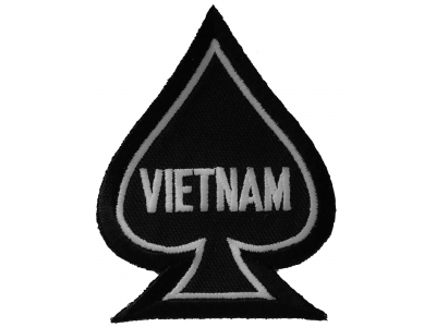 Vietnam Spade Patch | US Military Vietnam Veteran Patches