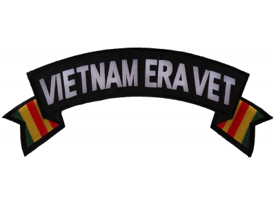 Vietnam Era Vet Large Rocker Patch | US Military Vietnam Veteran Patches