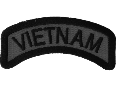 Vietnam Rocker Patch | US Military Vietnam Veteran Patches