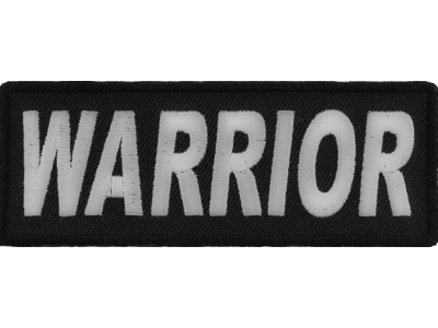 Warrior Patch | Embroidered Patches