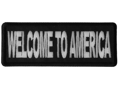 Welcome To America Patch