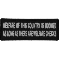 Welfare of This Country is Doomed As Long as There Are Welfare Checks