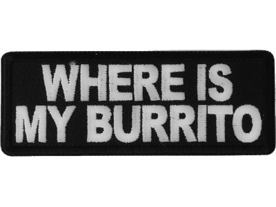 Where is My Burrito Patch