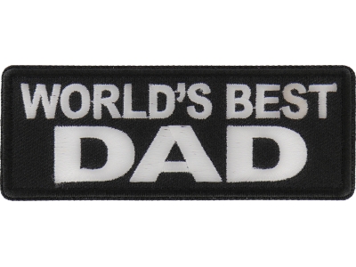 World's Best Dad Patch