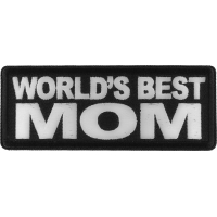 World's Best Mom Patch