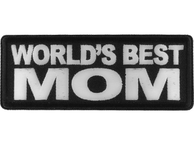 World's Best Mom Patch