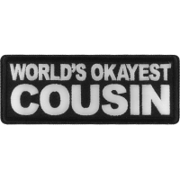 World's Okayest Cousin Patch