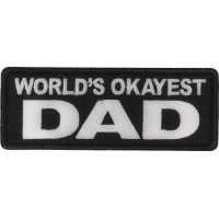 World's Okayest Dad Patch