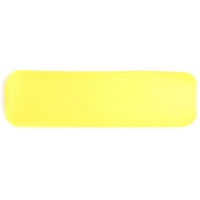 Yellow 10 Inch Straight Blank Patch | Embroidered Patches