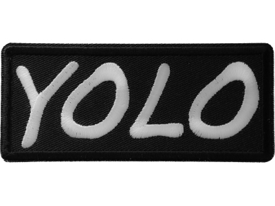 Yolo Patch | Embroidered Patches