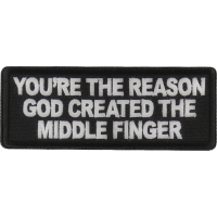 You're Reason God Created the Middle Finger Patch