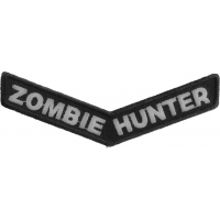 Zombie Hunter Stripe Patch | Embroidered Patches