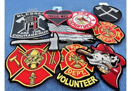 Ideal Embroidered Patch :: Law, Fire, Rescue and Security Patches
