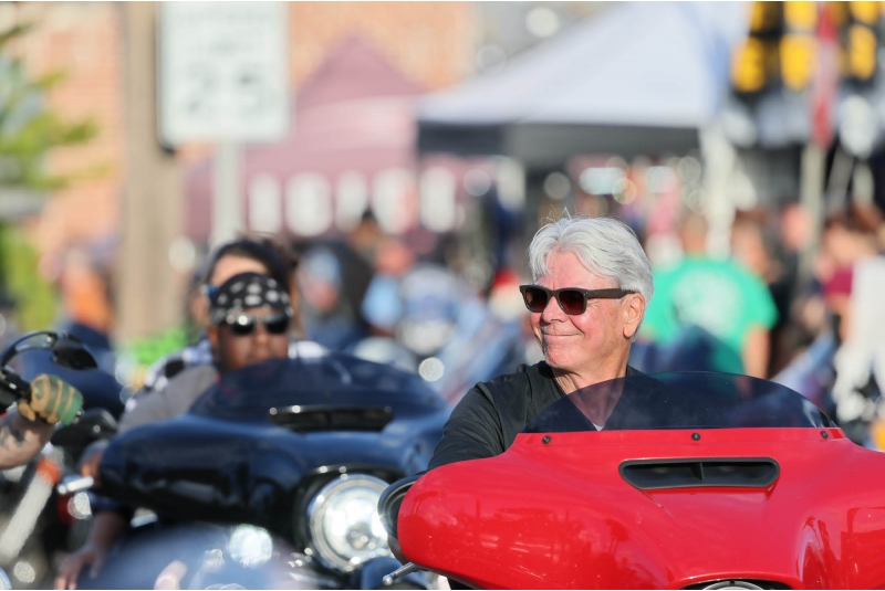 These are some Happy Bikers having a great time in Daytona