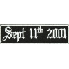 Sept 11 2001 Patch Old English | Embroidered Patches