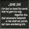 John 3 16 Patch