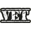 Vet Patch Old Stamper White | US Military Veteran Patches