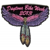 Daytona 2013 Ladies Feather Patch