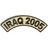 Iraq 2005 Rocker Patch | Embroidered Patches