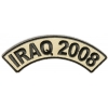 Iraq 2008 Rocker Patch | US Iraq War Military Veteran Patches