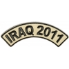 Iraq 2011 Rocker Patch | US Iraq War Military Veteran Patches