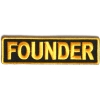 Founder Patch 3.5 Inch Yellow