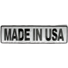 Made In USA Large Reflective Back Patch