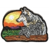 Wolf And Cubs Small Patch | Embroidered Patches