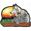 Wolf And Cubs Large Patch | Embroidered Patches