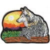 Wolf And Cubs Medium 6 Inch Patch | Embroidered Patches