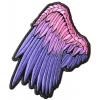 Pink Left Angel Wings Patch | Embroidered Patches