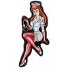 Sexy Red Head Nurse Patch | Embroidered Sexy Nurse Patches