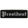 President Patch In Old English